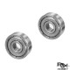 RJX 2pcs 626ZZ 6mmx19mmx6mm Double Shielded Miniature Deep Groove 
