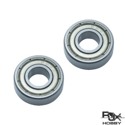 RJX 2pcs 8x19x6mm Steel Sealed Shielded Deep Groove Ball Bearing 698ZZ