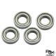 RJX 4pcs 6901ZZ 12x24x6mm Steel Sealed Deep Groove Ball Bearing for V60522 A/B/C