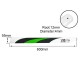 RJX Green 600mm Premium CF Blades-FBL Version (XL Version)