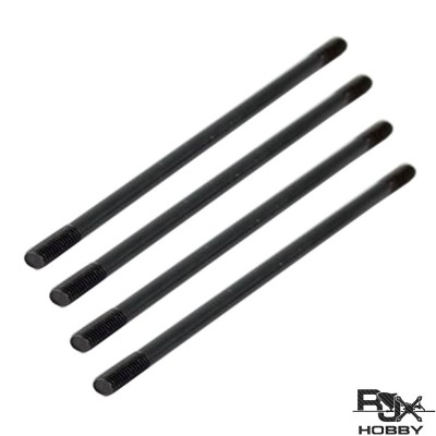 RJX Linkage Rod 75mm (2.6mm) x4pcs