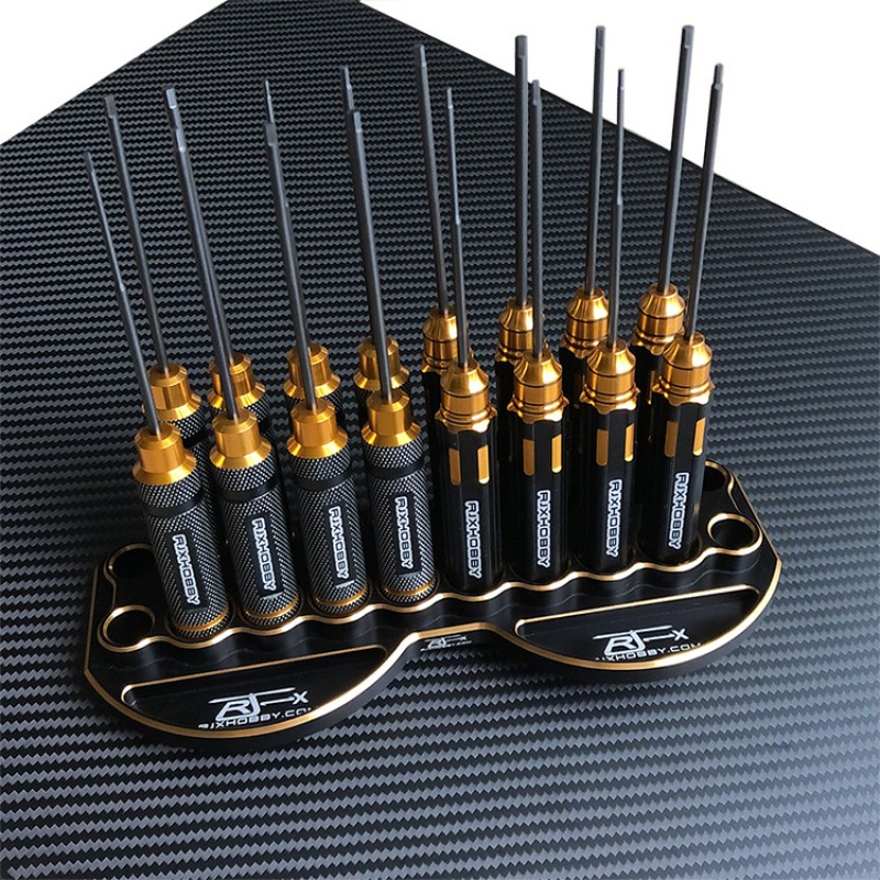 RJX Hex Screw driver Tools Kit 1.5mm / 2.0mm / 2.5mm / 3.0mm(Driver bit made by HSS)